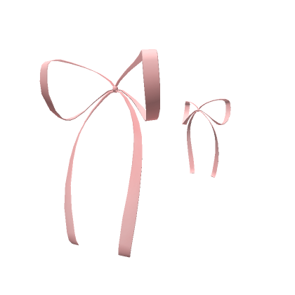 Roblox Item Cute Hair Sidebows (Pink) 