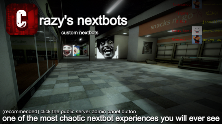 mobile] crazy's nextbots [custom nextbots] - Roblox