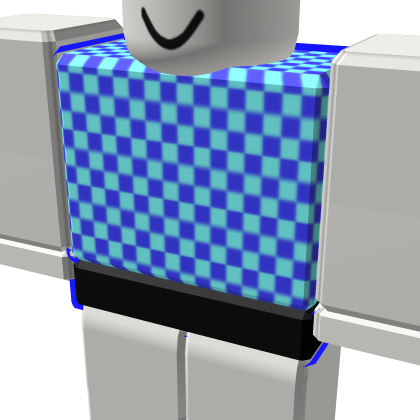 Blue R15 Blocky Outline Avatar - Roblox
