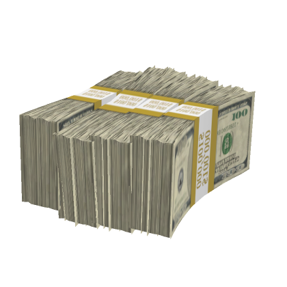 Left Stack of Money | Roblox Item - Rolimon's