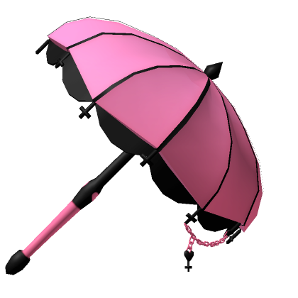 Roblox Item ♡ pink gothic umbrella