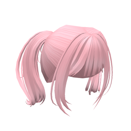 Pretty Long Pink Girl - Roblox Girls Hair Codes Transparent PNG - 420x420 -  Free Download on NicePNG