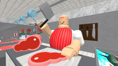 數 Escape The Butcher Shop Obby! [NEW] - Roblox