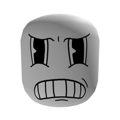 Cartoon Angry face | Roblox Item - Rolimon's
