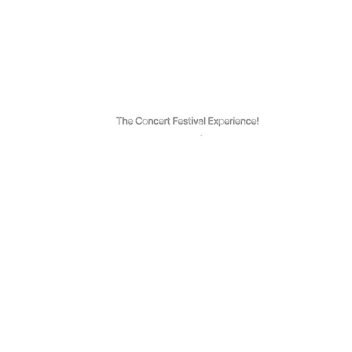 The Concert Festival Experience!