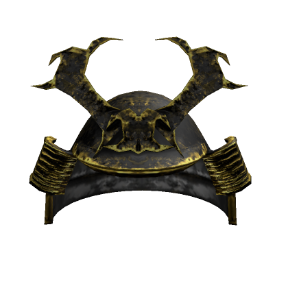 Roblox Item Golden Darmagon Samurai Helmet