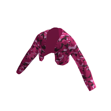 Cropped Pink Camo Jacket Roblox Item Rolimon s