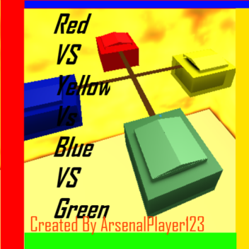 Yellow VS Blue VS Green VS Red