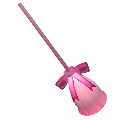 Roblox Item Pink Bow Broom