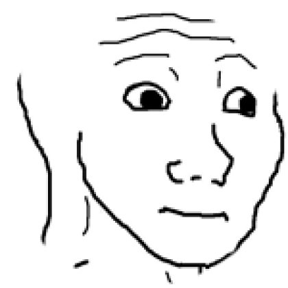 Scared Wojak - Roblox