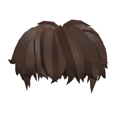 Roblox Item Cool Messy Brown Hair