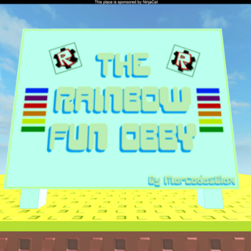 /★\  Rainbow Fun Obby  ! /★\ (56K)