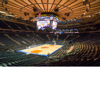 Madison Square Garden home of the Knicks/Rangers 