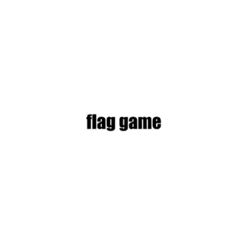 flag game