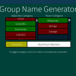 Group Name Generator