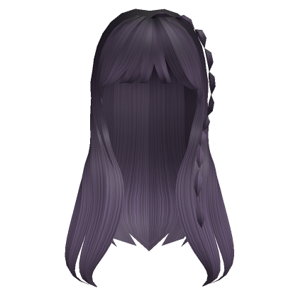 Purple Brown Candy Hair - Roblox