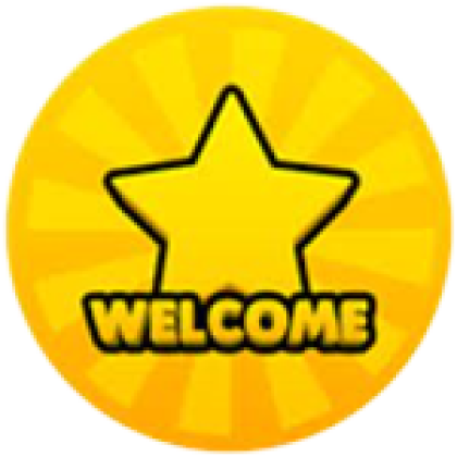 Welcome Badge - Roblox