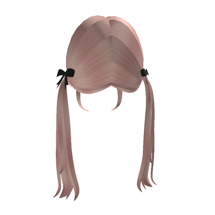 Image of Ponytail with Bow Roblox hair