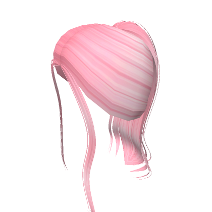 ♡ long flowy ponytails w/ knit beanie pink's Code & Price - RblxTrade