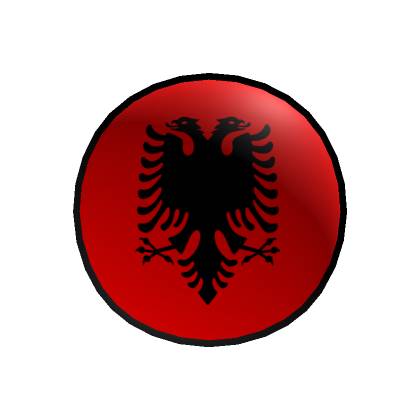 Roblox Item Countryball Mask: Albania
