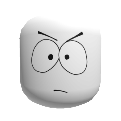 Roblox Item Cartoon Angry Face