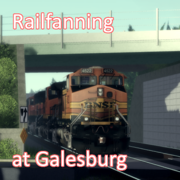 Realistic Railfan at Galesburg, IL