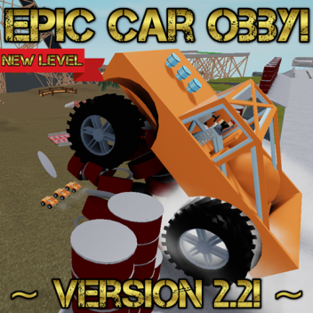 🎉 Epic Car Obby! 🚙 [Novo Monster Truck!] 🎉