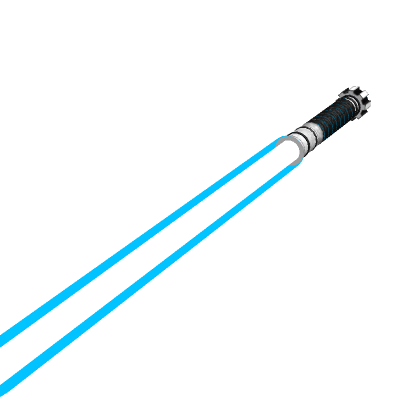 Holdable Light Blue Laser Sword (RIGHT) | Roblox Item - Rolimon's