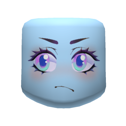Roblox Item Annoyed in Candy Face