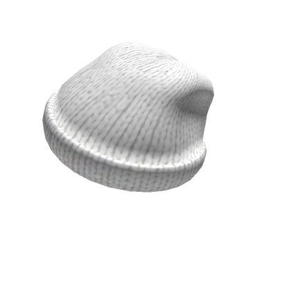 Hair Beanie (White) | Roblox Item - Rolimon's
