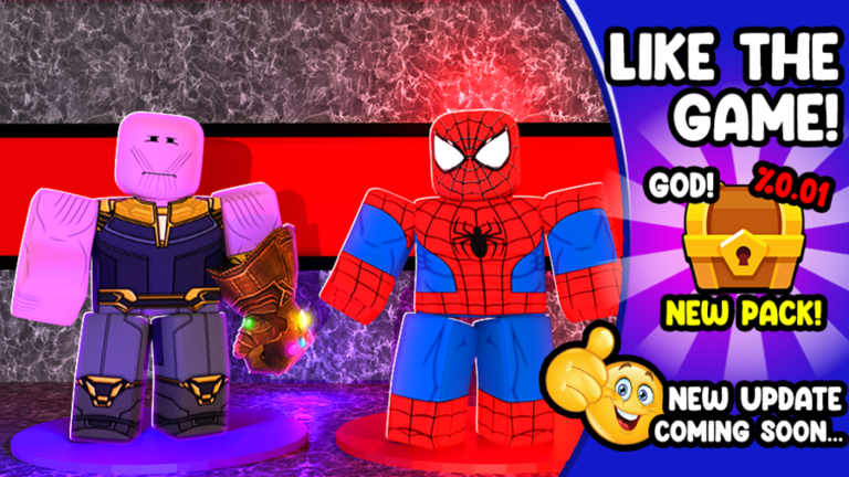 💥 Super Hero Race Clicker - Roblox