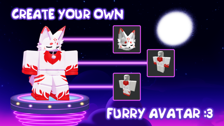 made a furry roblox avatar for my sona! : r/furry
