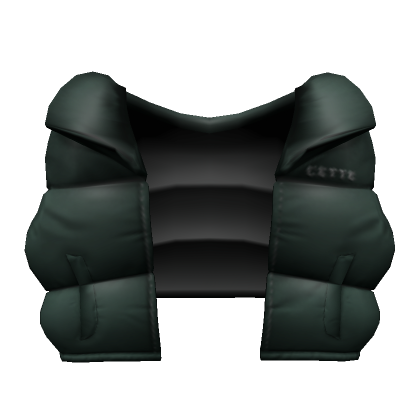 Cette Puffer Vest In Dark Green [3.0] | Roblox Item - Rolimon's