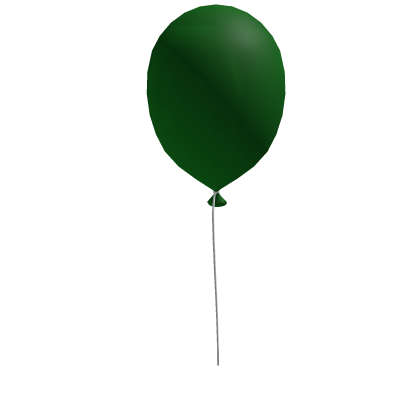 Roblox Item Green Balloon