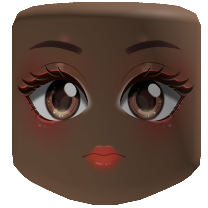 Caramel Dreams Adorable Makeup Facemask | Roblox Item - Rolimon's