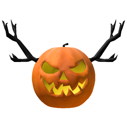Roblox Item Pumpkin with Antlers