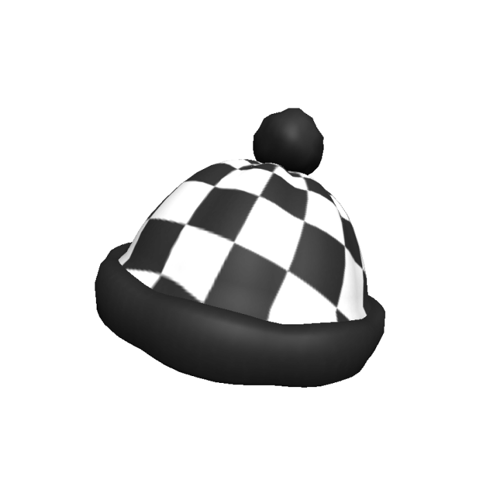 Checkered Skater Beanie