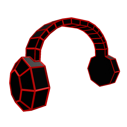 Roblox Item Tetra-Headphones (Red)
