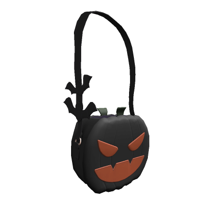Furry Black Cat In Jack O Lantern Mini Backpack