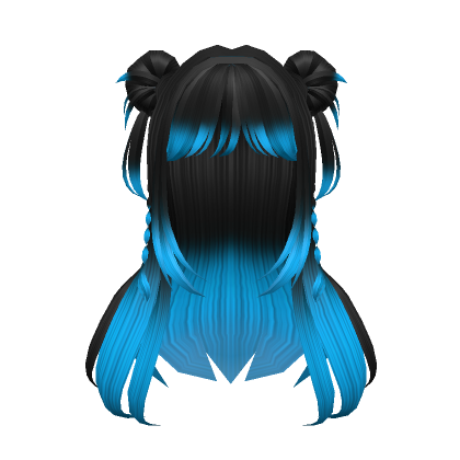 Black to Blue Hair | Roblox Item - Rolimon's