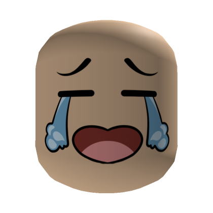 Animated Crying Face - Roblox