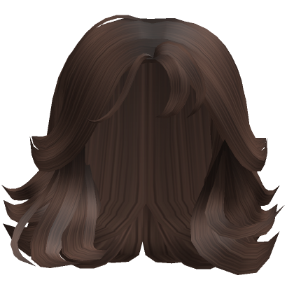 Cute Curly Pigtails Aesthetic Hair Brown's Code & Price - RblxTrade