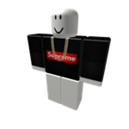 Blue supreme hoodie store roblox