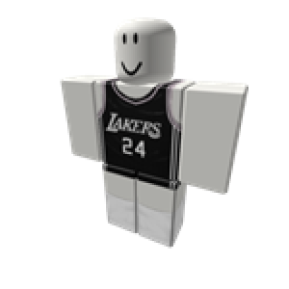 black lakers jersey dress x socks Roblox