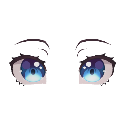 Blue Anime Eyes 01 - Neutral | Roblox Item - Rolimon's