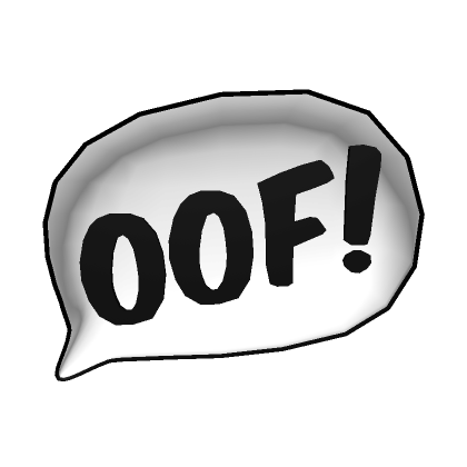 OOF! Sound Speech Balloon