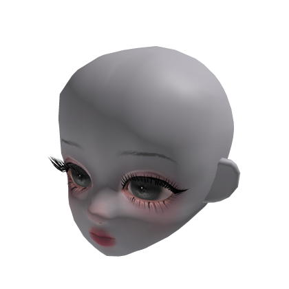 Ghost girl doll head edit Dynamic Head Roblox
