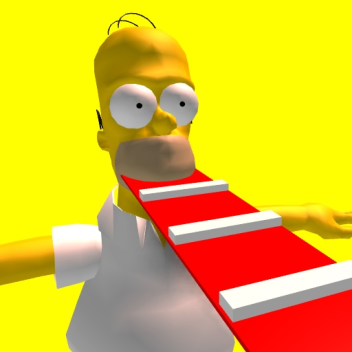¡Escapa de Homer Simpson! Parkour Obby