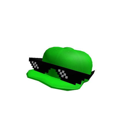 Roblox Item Green Cool Swag Hat
