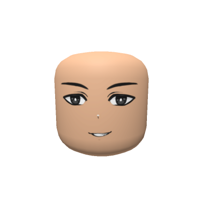 Roblox Item Handsome Anime Face Head - Black Eyes Mask